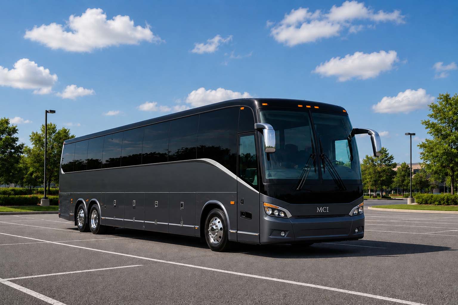 Charter bus rental in El Monte, CA